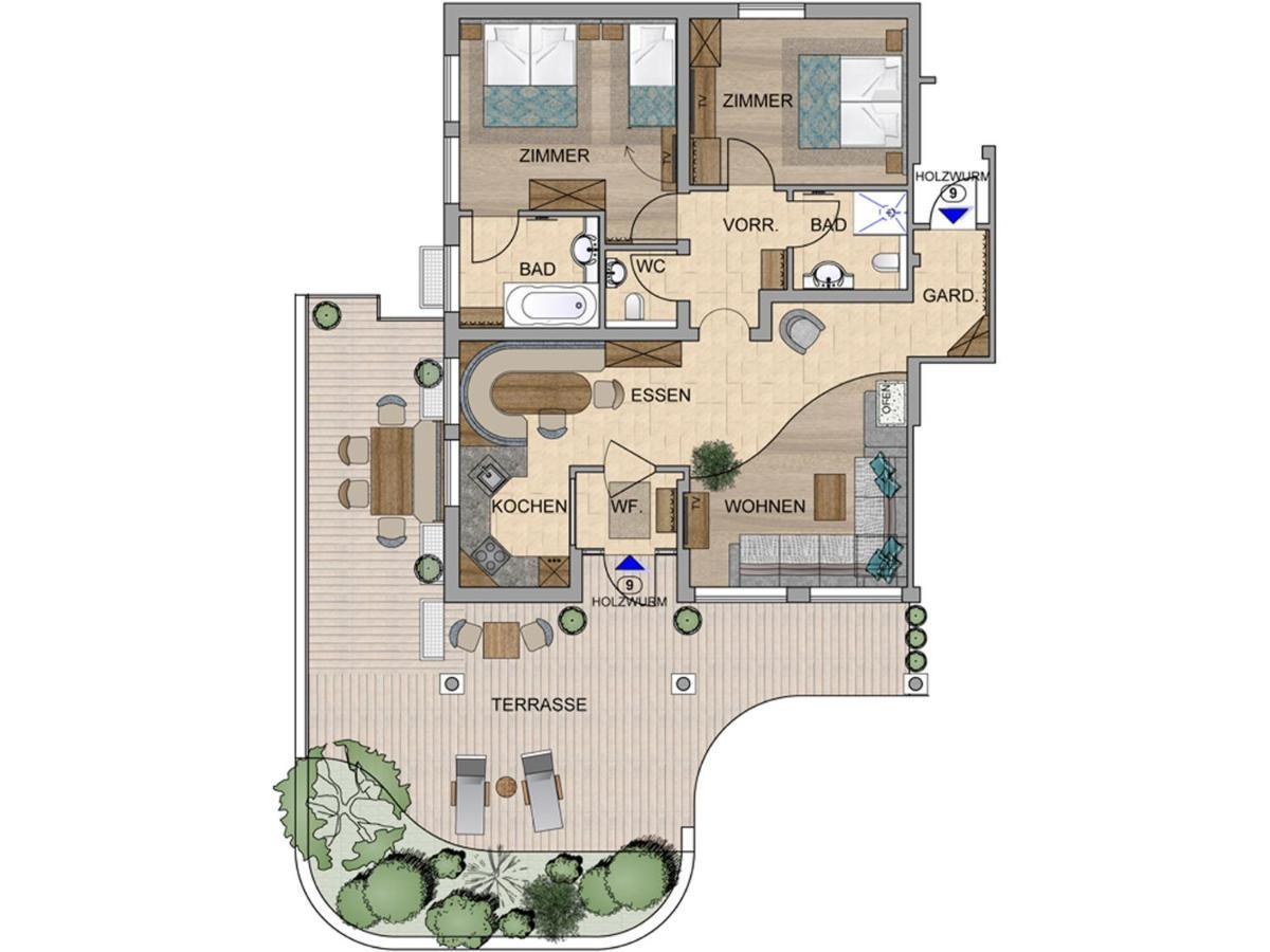 Appartements Schedererhaus Going am Wilden Kaiser Bagian luar foto